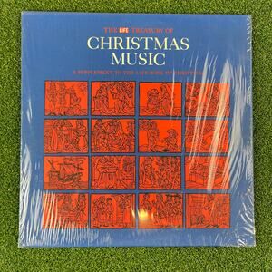 Vintage Vinyl LP Record Album The Life Treasury of Christmas Music